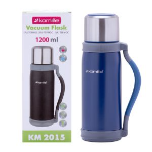 Термос Kamille Синий 1200мл из нержавеющей стали KM-2015SI