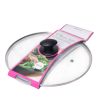 Кришка скляна Kamille 28см з металевим обідком KM-0648L Кришка скляна Kamille 28см з металевим обідком KM-0648L