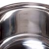 Каструля з кришкою Kamille 2.9л з нержавіючої сталі і порожніми ручками KM-4518S