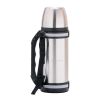 Термос Kamille 1500ml. из нержавеющей стали с ручкой и ремешком KM-2091