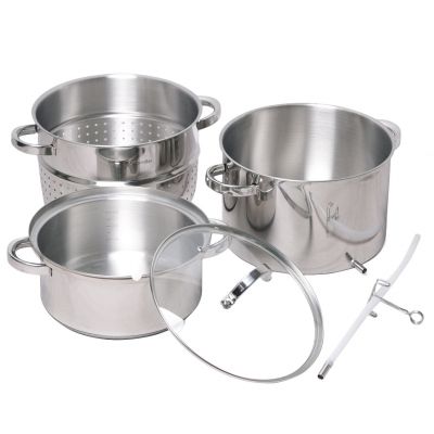 Соковарка Kamille 8л из нержавеющей стали KM-5820
