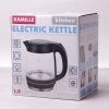 Чайник електричний Kamille 1.8л з синьою LED підсвічуванням KM-1703B