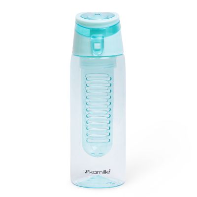 Спортивна пляшка для води Kamille Блакитний 660ml із пластику KM-2303GL