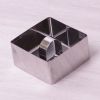 Форма Kamille для викладки / вирубки квадратна 8х8х4.5см з кришкою KM-7770