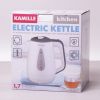Чайник електричний Kamille 1.7л пластиковий (білий з сірим) KM-1716A