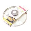Кришка скляна Kamille 16см з металевим обідком KM-0820GR Кришка скляна Kamille 16см з металевим обідком KM-0820GR