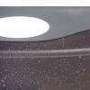 Дошка обробна Kamille 43х29,7х0,9cm пластикова (сірий мармур) KM-10072
