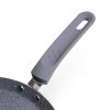 Сковорода блинная Kamille 24см с гранитным покрытием  для индукции и газа KM-4206GR