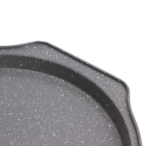 Форма для запікання піци Kamille 35 * 33.5 * 2.5см з вуглецевої сталі KM-6015M