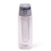 Спортивна пляшка для води Kamille Сірий 660ml із пластику KM-2303SR Спортивна пляшка для води Kamille Сірий 660ml із пластику KM-2303SR