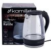Чайник електричний Kamille 1.7л з синьою LED підсвічуванням KM-1700B