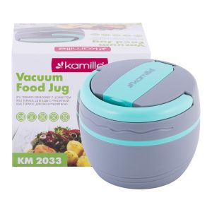 Термос пищевой обеденный для супа Kamille 500мл пластиковый KM-2033