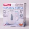 Чайник електричний Kamille 1.7л пластиковий (білий з блакитним) KM-1716B