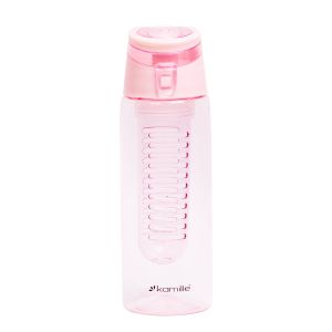 Спортивна пляшка для води Kamille Рожевий 660ml із пластику KM-2303