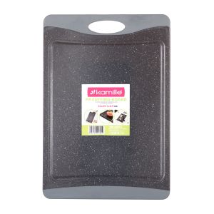 Дошка обробна Kamille 43х29,7х0,9cm пластикова (сірий мармур) KM-10072